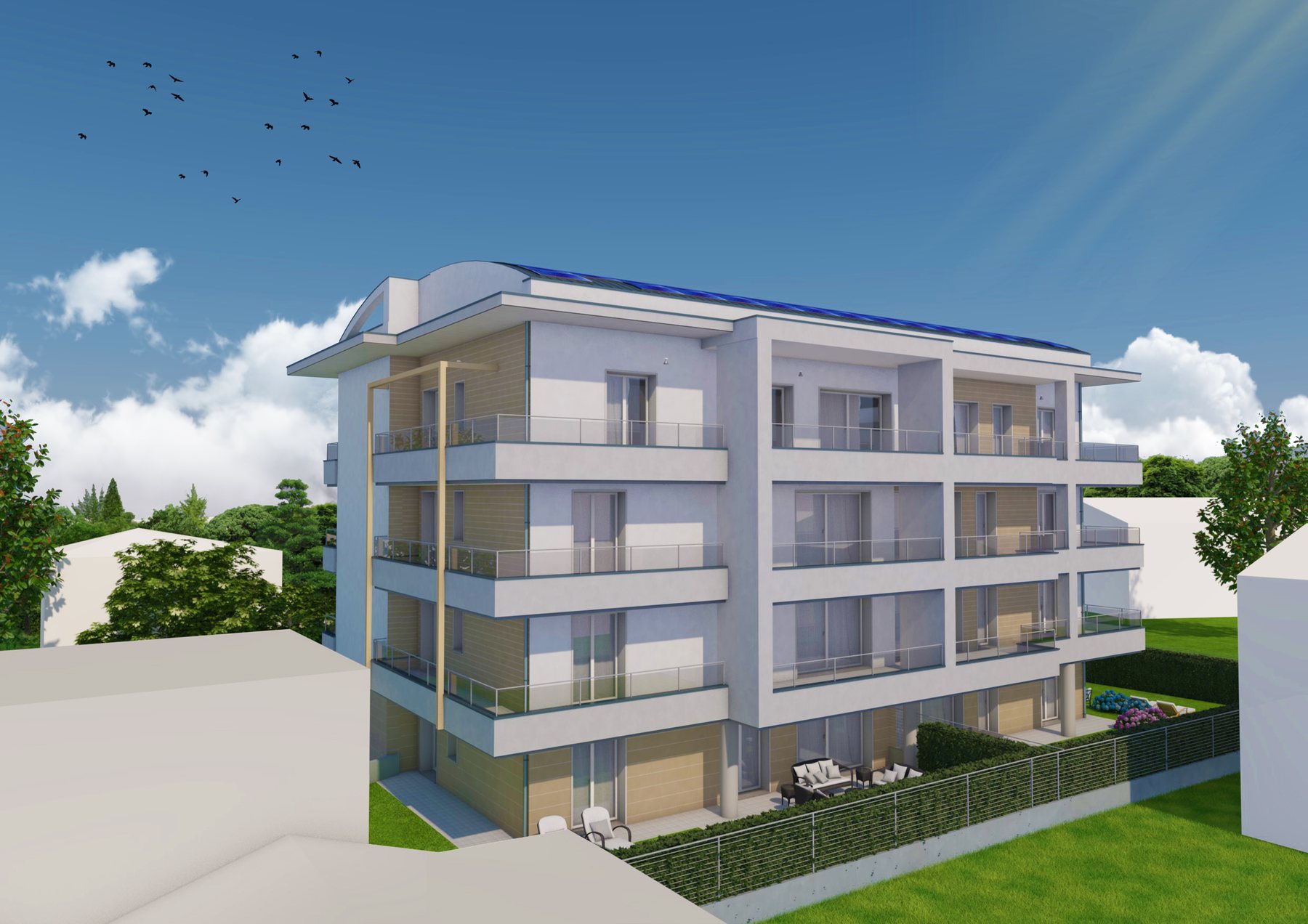 Prospetto residenziale di EVOLIA